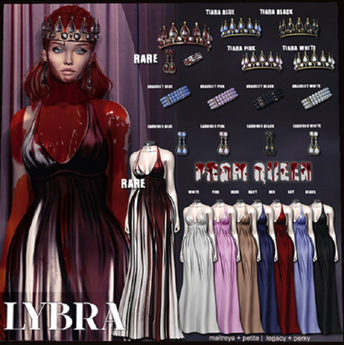 Second Life Marketplace - Lybra - PROM DRESS (LARA) NUDE